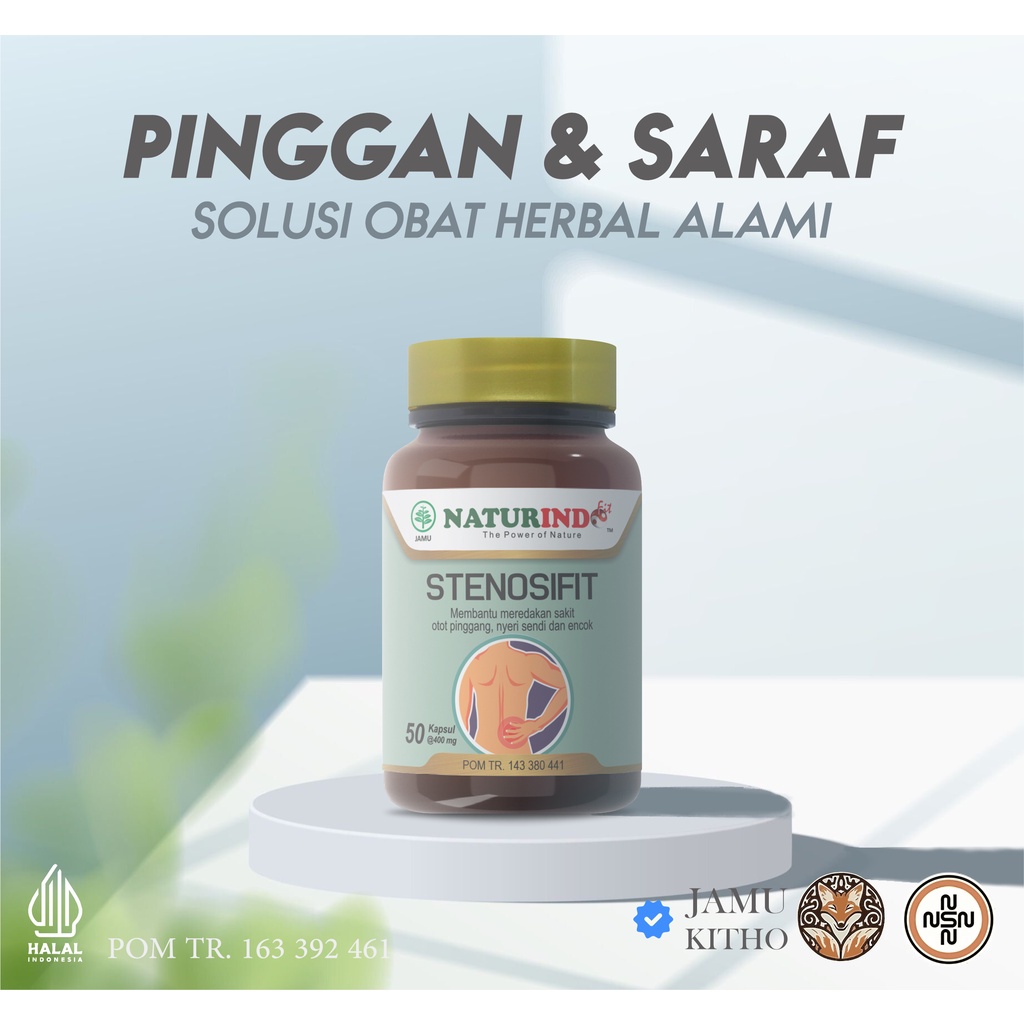 

Obat Nyeri Lutut Dan Sendi Paling Ampuh Sakit Lutut Bengkak Radang Sendi Kaku Asam Urat Joint Nature - Stenosifit Naturindo