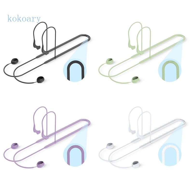 Tali KOK Strap String Ramah Kulit Neck Around Lanyard Untuk SamsungGalaxy Buds2 Earphone