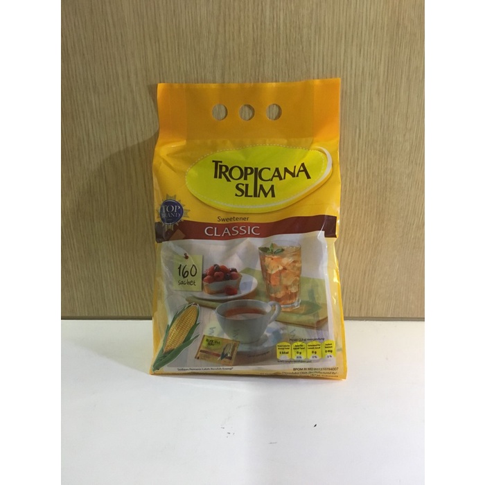 

✨Ready Stok✨ - Gula Diet Tropicana Slim Isi 160 sachet- 1.2.23