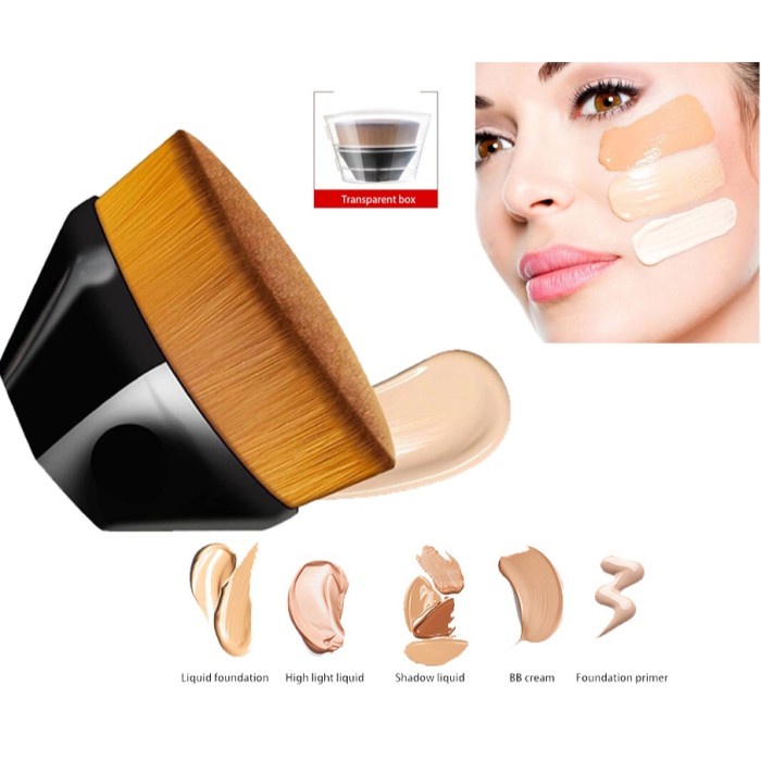 CIVETO MU02 Brush Bedak Foundation Make Up Kuas Powder