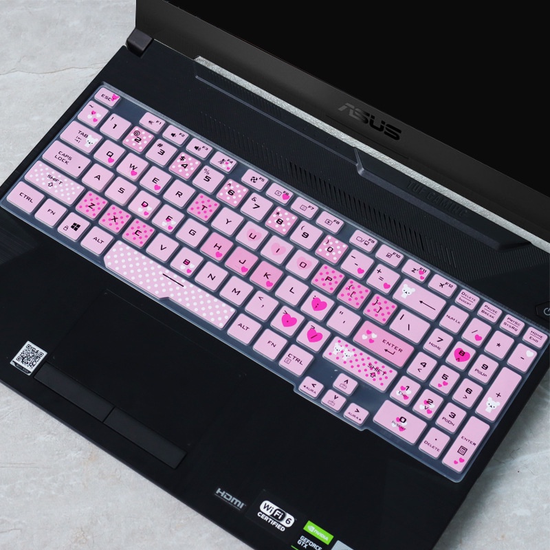 Untuk 15.6 Inch ASUS TUF Gaming A15 FA506QM /FA506IV/FA706/FA506 Lembut Ultra-Tipis Silikon Laptop Keyboard Cover Pelindung