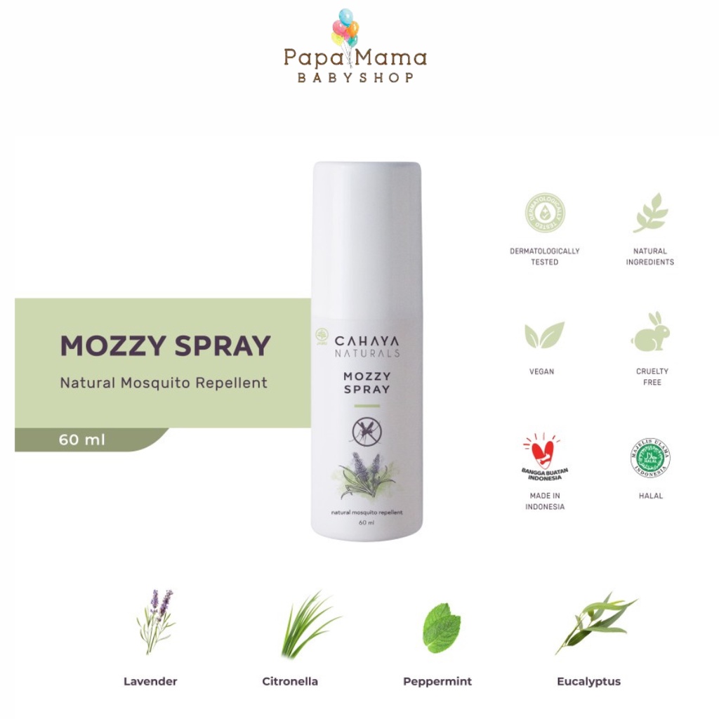 CAHAYA NATURALS MOZZY SPRAY 60ML