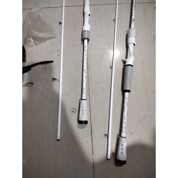 Joran Abu Garcia Veritas BC 662 Atau 692 plx putih susu baitcasting