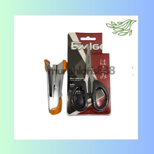 

Gunting Emigo Kecil EM-145 / Stainless Steel Scissors Tajam Baja Anti Karat / Gunting Kertas Kecil BEST SELLER