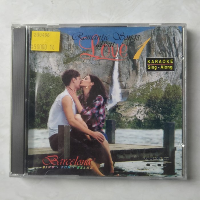 VCD KARAOKE ROMANTIC SONGS ABOUT LOVE VOL 1