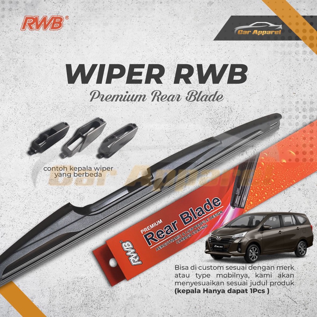 RWB / Wiper Belakang Calya Sigra Rear Wiper 12 Inch