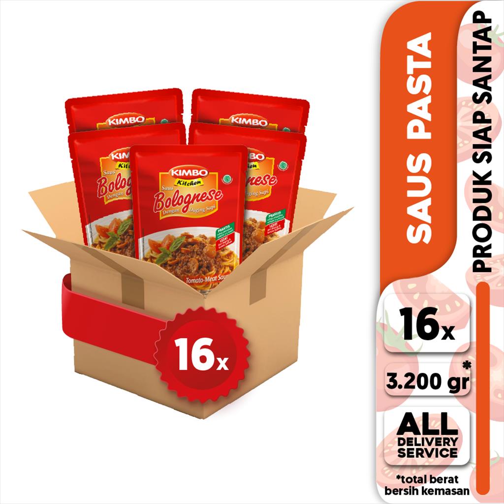 

Kimbo Kitchen Bolognese 1 Box [Paket 34]
