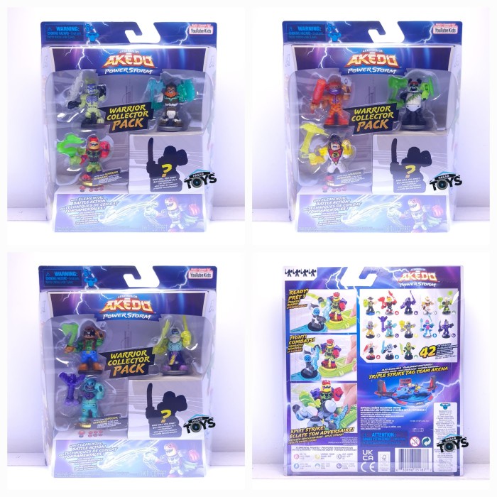 Legends of Akedo Powerstorm Warrior Collector Pack