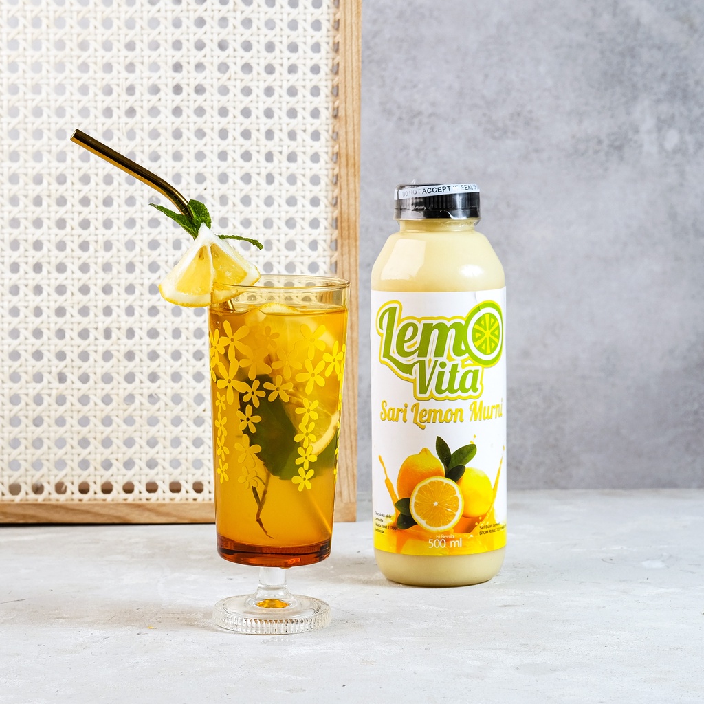 

Ay00! Lemovita 500 ml Sari Lemon Halal Jus Lemon Murni