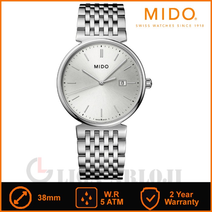 MIDO M033.410.11.031.00 Jam Tangan Unisex Analog Dorada Swiss Made