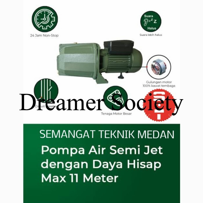 Berkualitas JET-250BIT SHIMIZU POMPA AIR SEMI JET PUMP SHIMIZU JET 250 BIT JET-250 TGM871