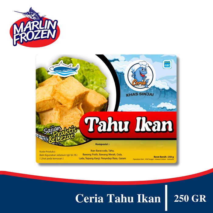 

Bakso Tahu Ikan Ceria 250 Gr