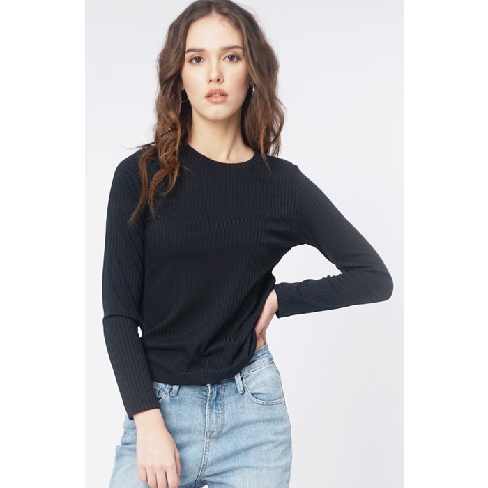 Logo Jeans - Kaos Wanita Abigail 14789L8BK