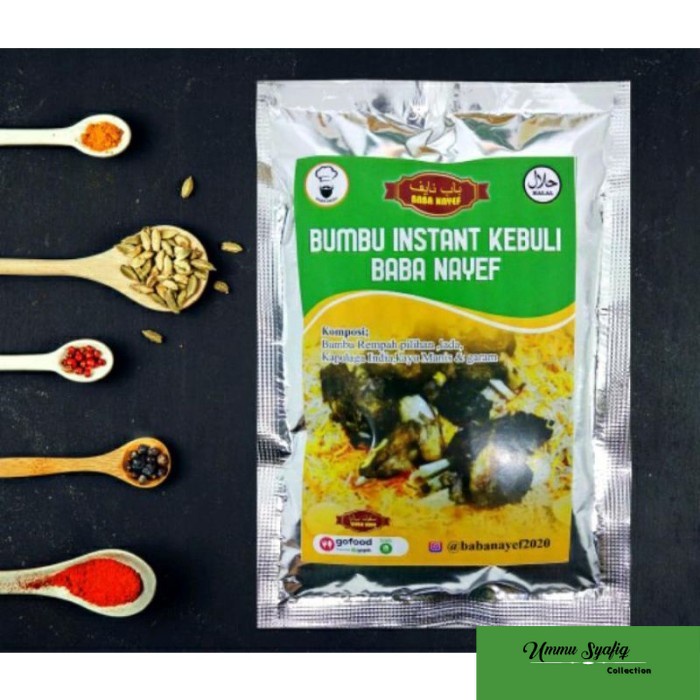 

Bumbu Nasi Kebuli Baba Nayef