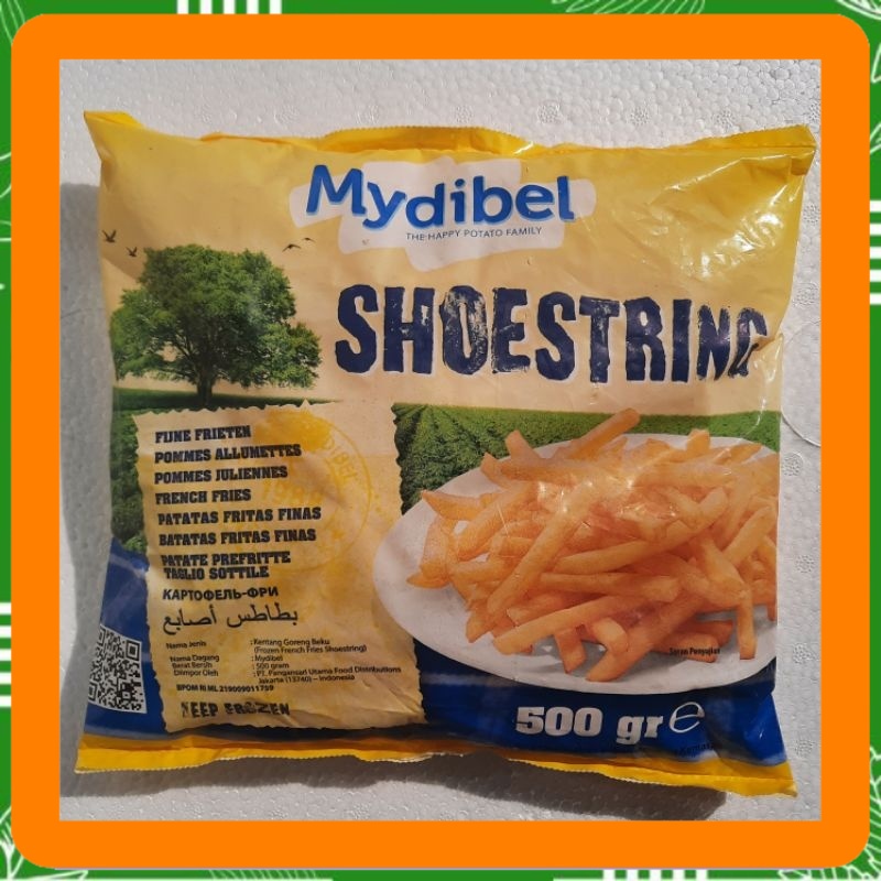 

Kentang goreng beku mydibel stick shoestring 500 gram Best Seller