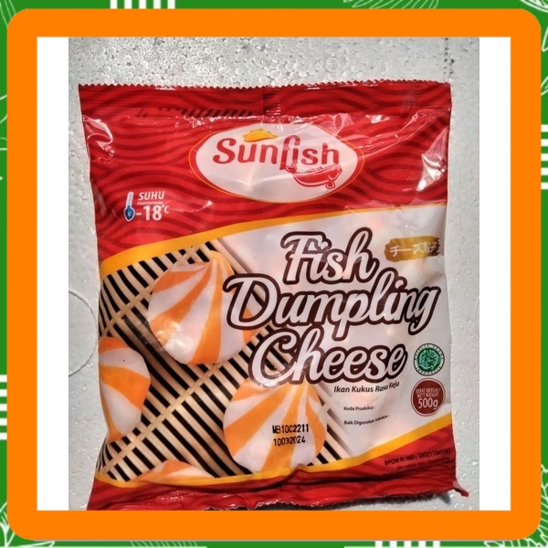 

SUNFISH DUMPLING CHEESE 500 GRAM DUMPLING KEJU Best Seller