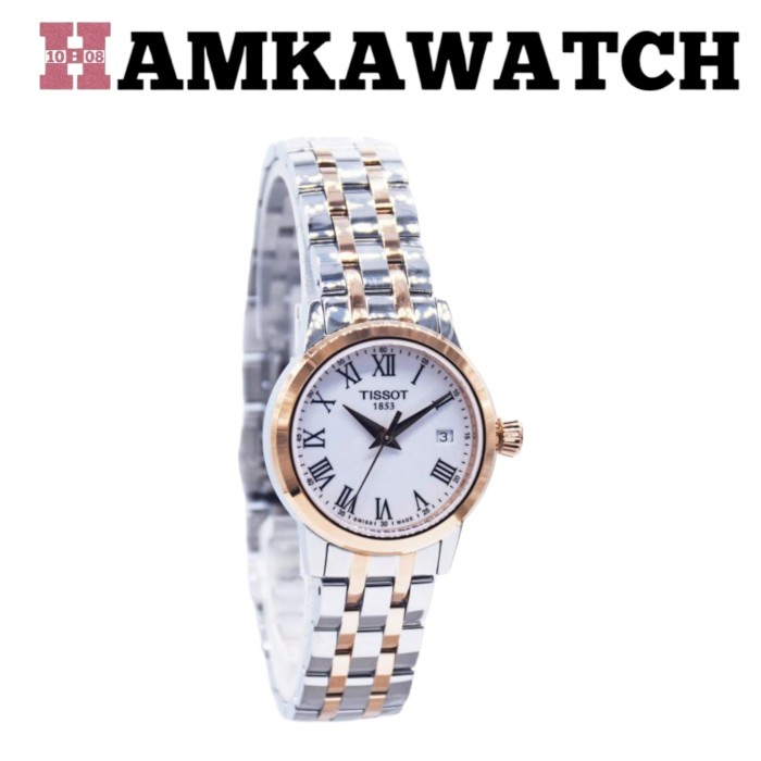 JAM TANGAN TISSOT ORIGINAL T129.210.22.013.00 JAM TANGAN WANITA Vs