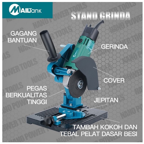 dudukan gerinda mailtank SH-60/ stand gerinda 4in mailtank