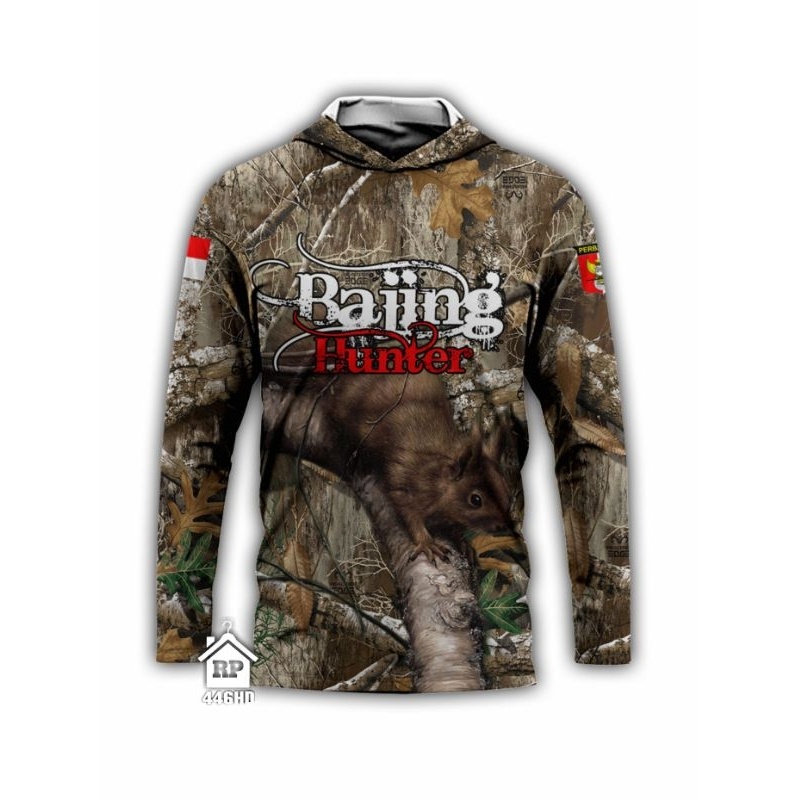 baju camo berburu hunting | bajing hunter | hoodie shirt