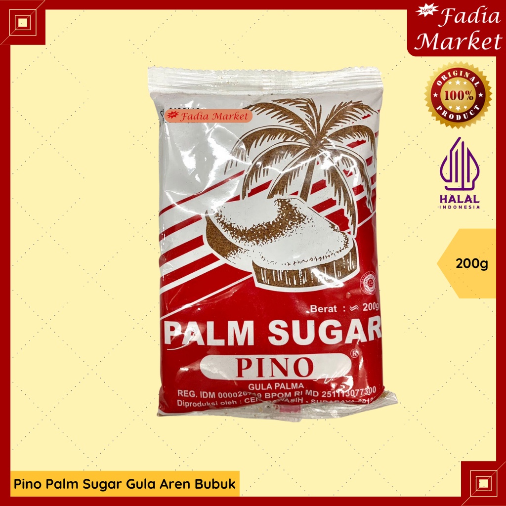 

Pino Palm Sugar Gula Aren Bubuk 200g