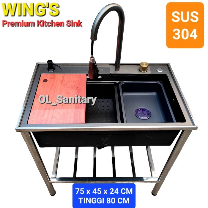 bak cuci piring portable kitchen sink modern sink portable wastafel