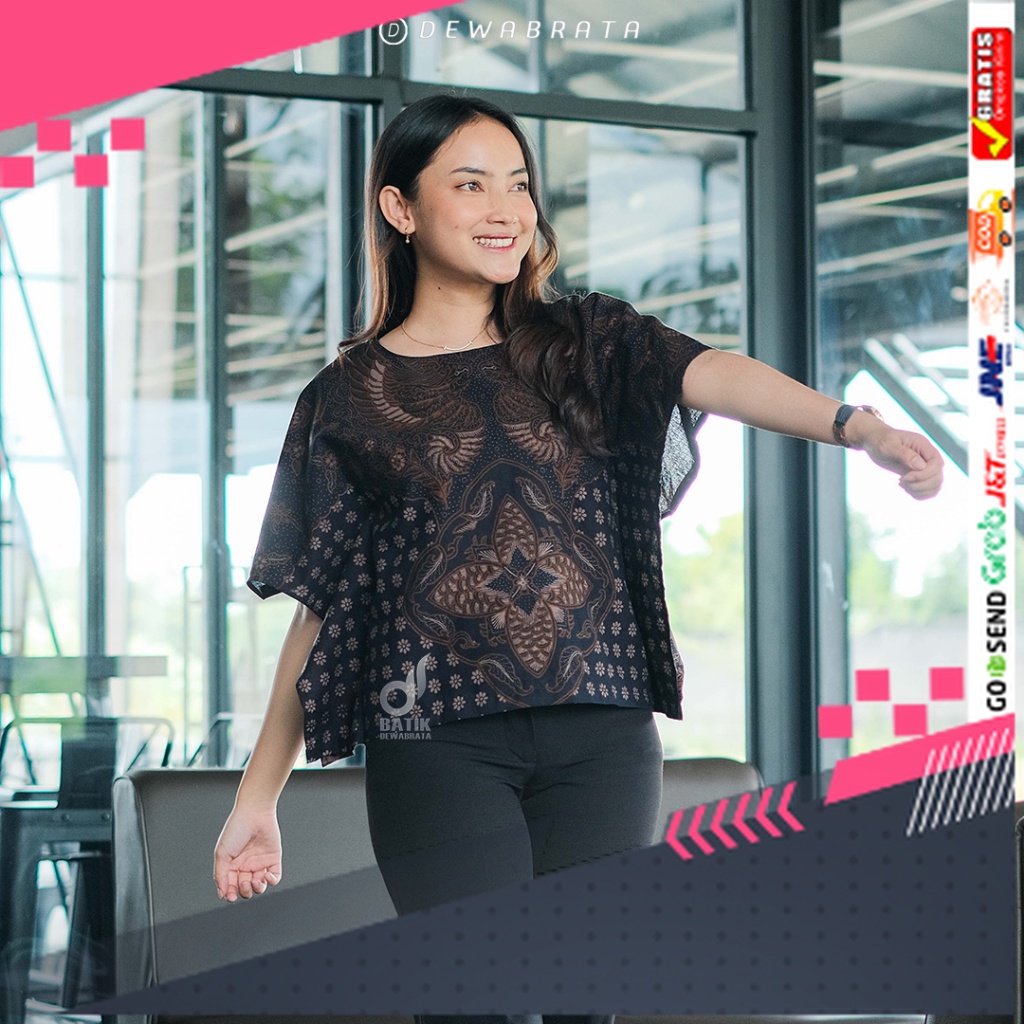 BATIK STYLE JAWA KEREN TERLARIS /Dewabrata Premium Batik Rindu Crop Top