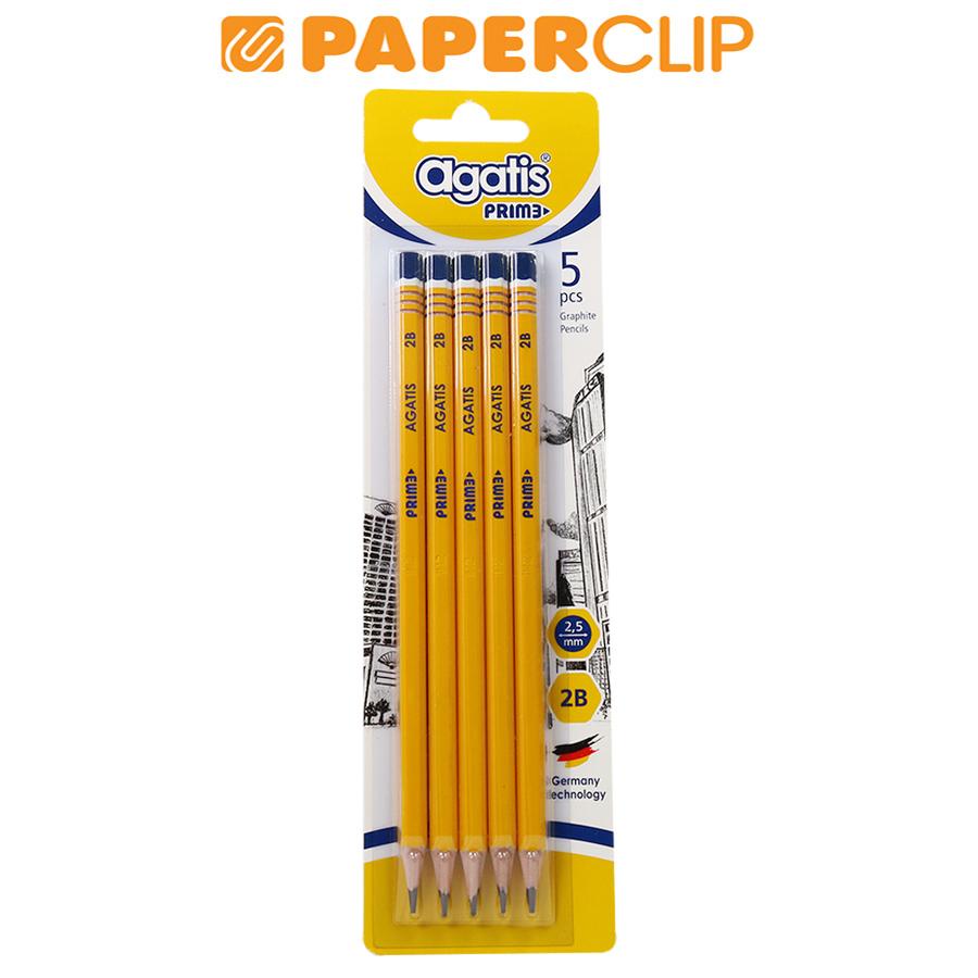 

PENSIL KAYU AGATIS PRIME 2B HEXAGON ISI 5