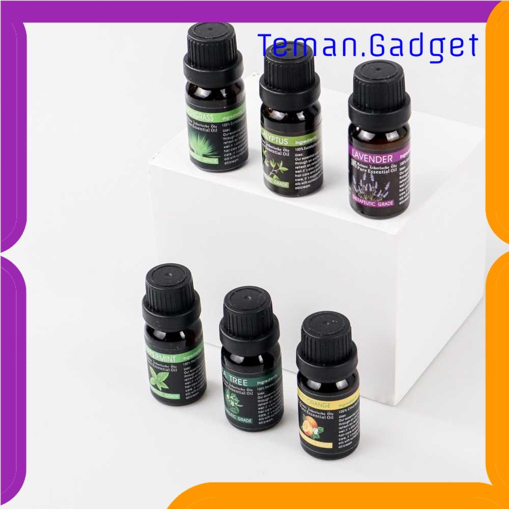 TG -  ART Gzoliya Essential Oils Minyak Aromatherapy Diffusers 10ml 6 PCS - YLS20