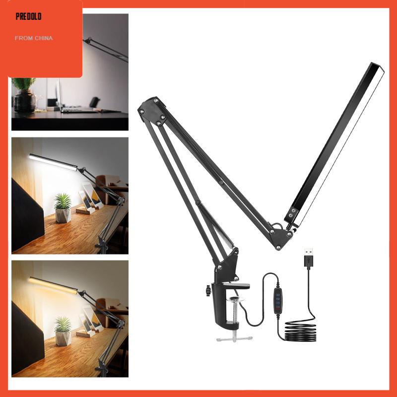 [Predolo] Meja Adjusable LED Dimmable Dg Penjepit