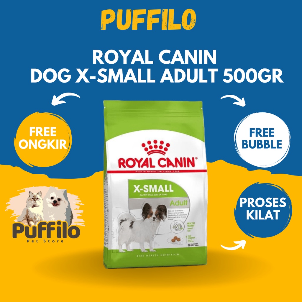 Royal Canin Dog X-Small Adult Makanan Anjing Dewasa 500Gr