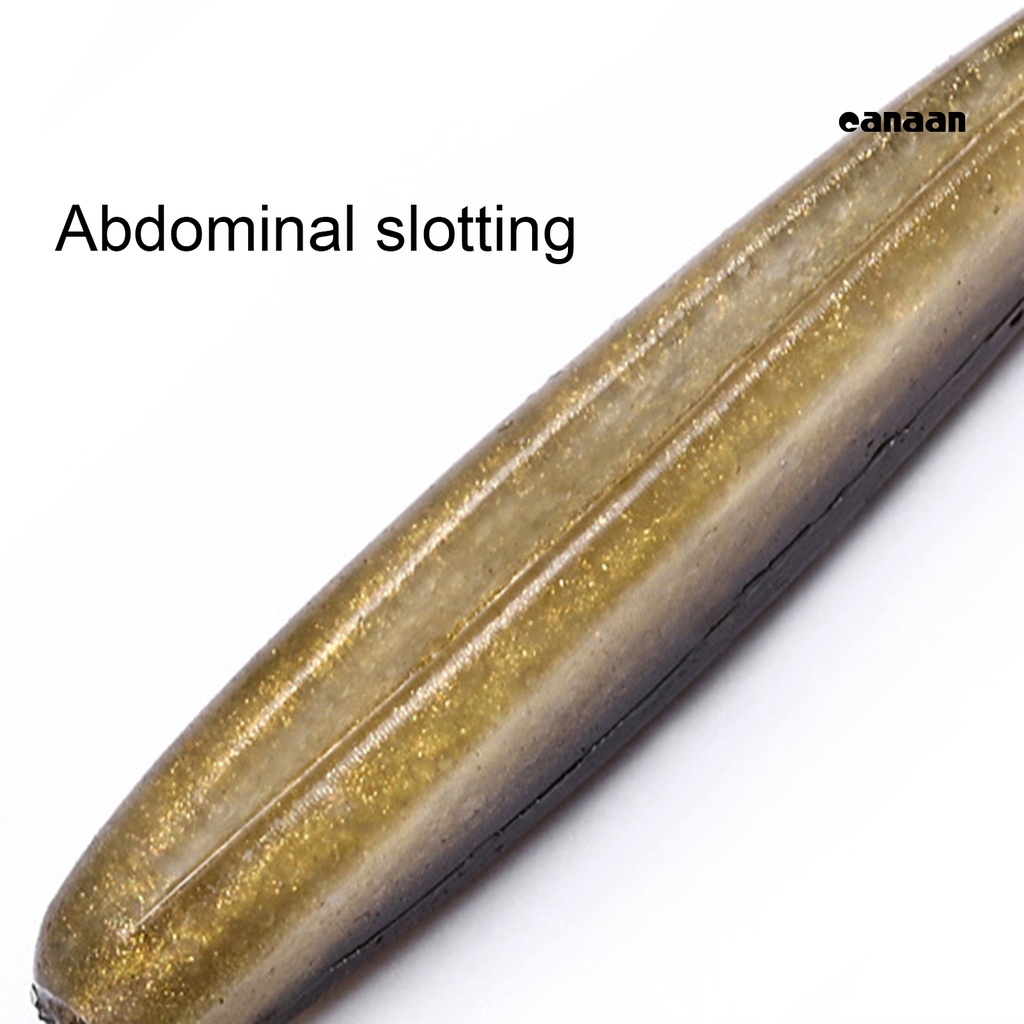 Cnn-20pcs 5.5cm Bercahaya Palsu Lembut Silikon Buatan Umpan Wobbler Ikan Renang Umpan