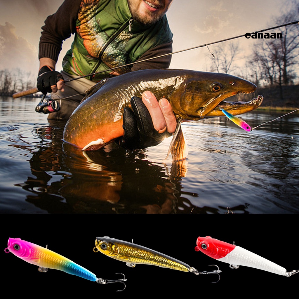 Cnn-7cm/7g Lure Umpan Simulasi Treble Hook 3D Lukisan Angling Logam Jalan Umpan Pensil Laut Memancing Umpan Perlengkapan Memancing