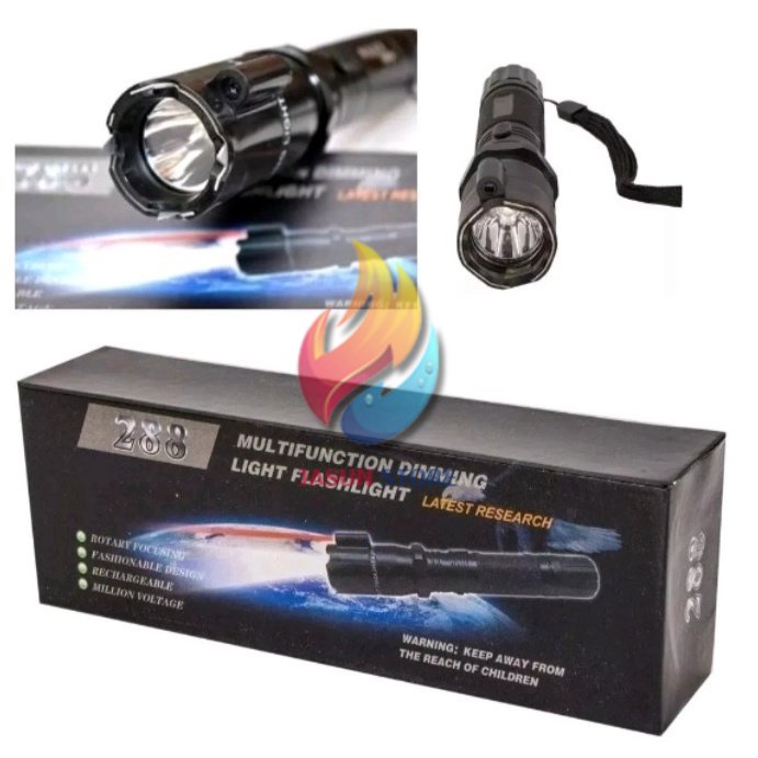 BISA COD! Senter Flashlight Multifungsion Type 200