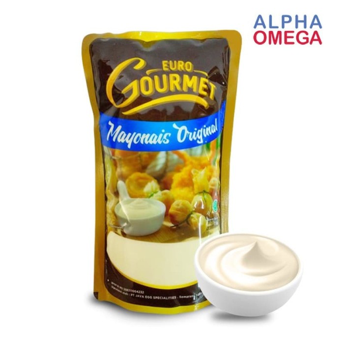 

[Ready-Stock] EURO GOURMET MAYONAISE ORIGINAL KEMASAN POUCH 1 KG
