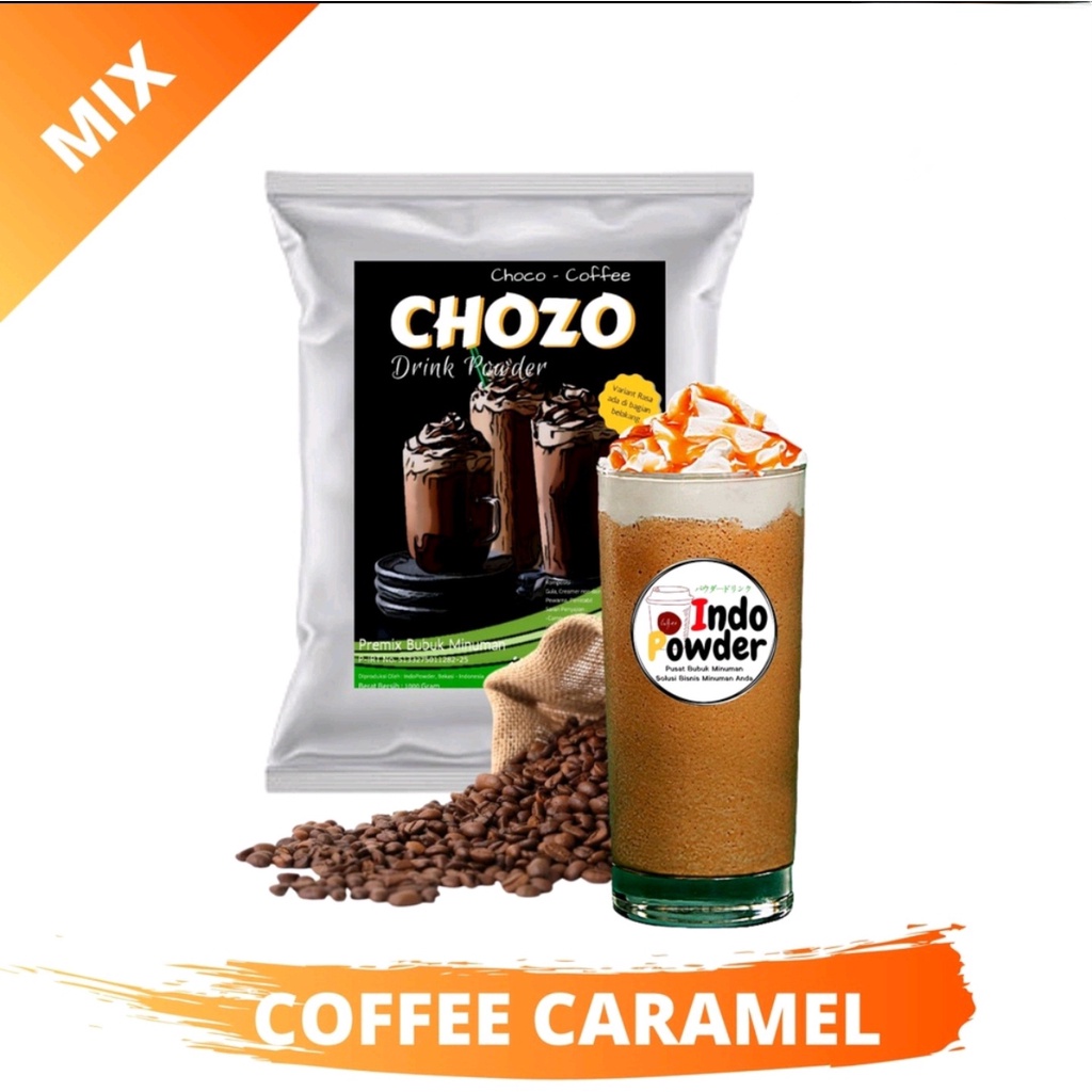 Bubuk minuman COFFEE CARAMEL 1 Kg / Bubuk KOPI CARAMEL Powder 1 Kg