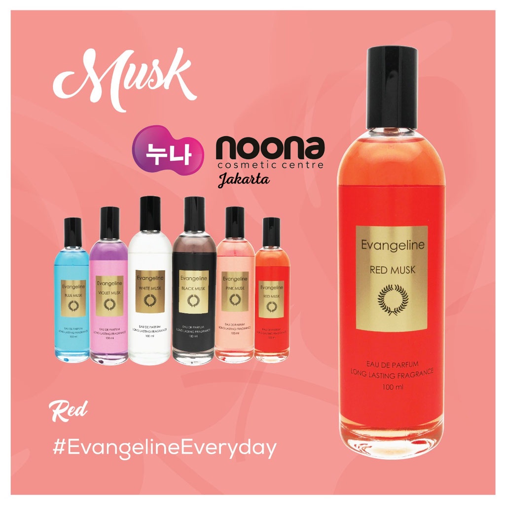 EVANGELINE EAU DE PARFUM RED MUSK 100ML