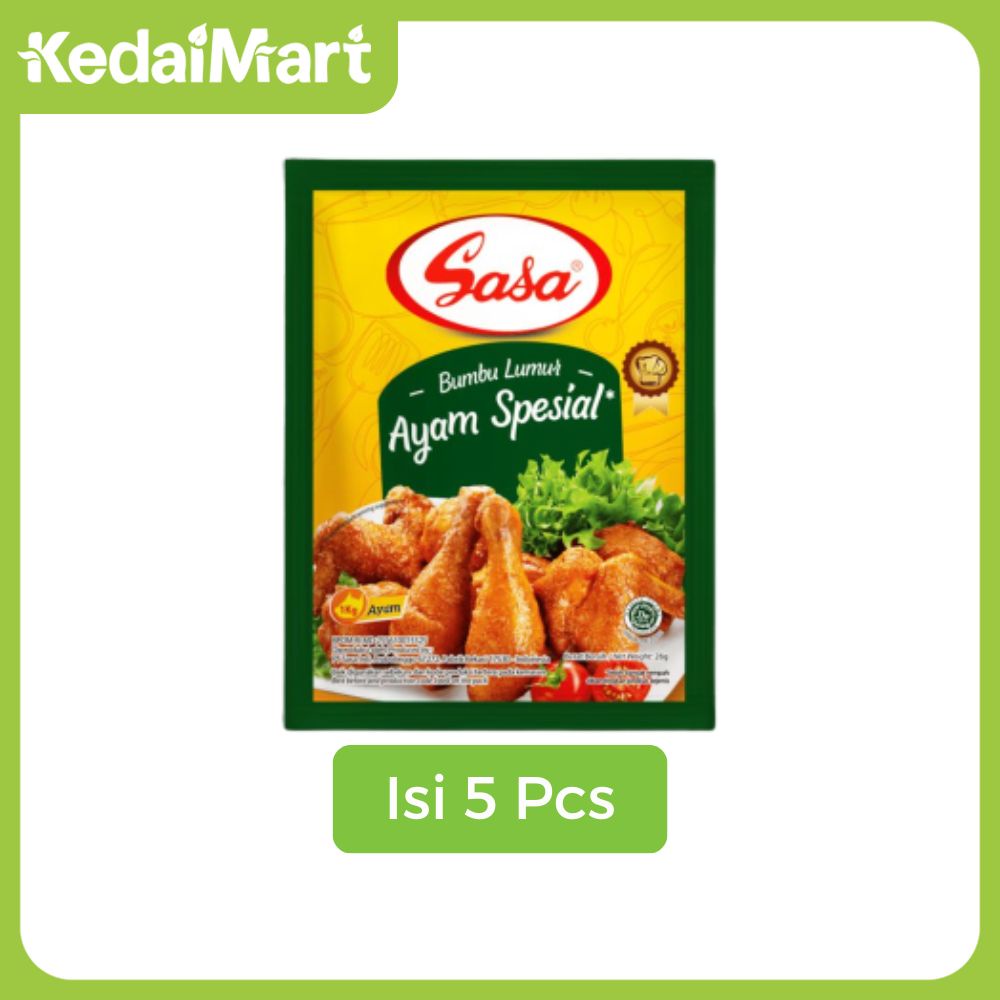 

KM Paket Sasa Bumbu Ayam Lumur 26 Gram x 5