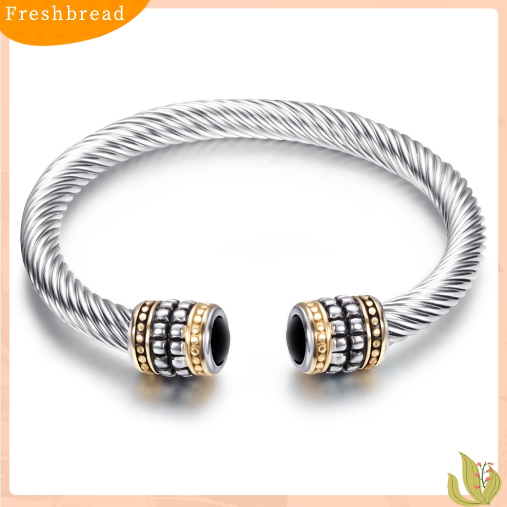 &lt; Freshbread &gt; Wanita Vintage Semi Berlian Imitasi Alloy Gelang Tangan Rantai Gelang Bangle Perhiasan Hadiah