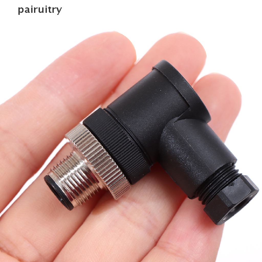 Konektor Sensor Anti Air PRT M12 Colokan Male &amp; Female 8pin Wire Connector PRT