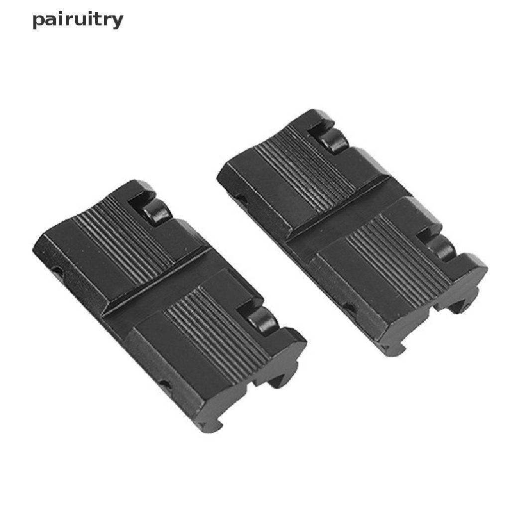 Prt 2Pcs Adapter Mount Base 11mm Dovetail 20mm Penenun Picany Rel PRT