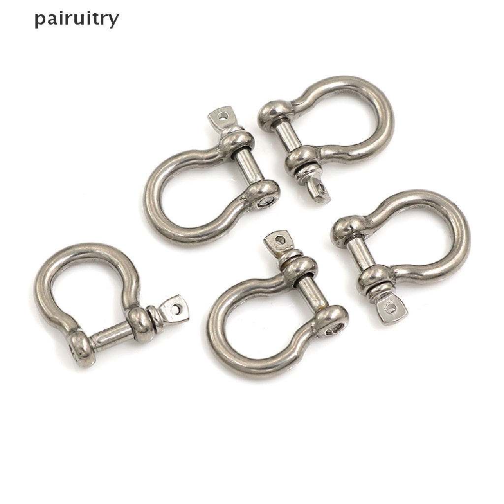 Prt 5pcs m4 304stainless shackle steel screw pin shackle Rigging PRT