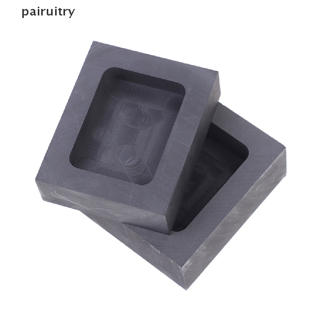 Crucible Cetakan Ingot Batangan Grafit PRT Untuk Melg Emas Perak Casg Penghalus PRT