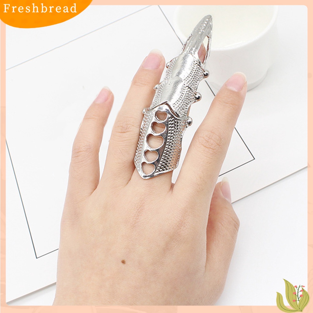 &lt; Freshbread &gt; Cincin Halloween Vintage Berlebihan Alloy Gothic Punk Mengerikan Jari Rings Untuk Pesta