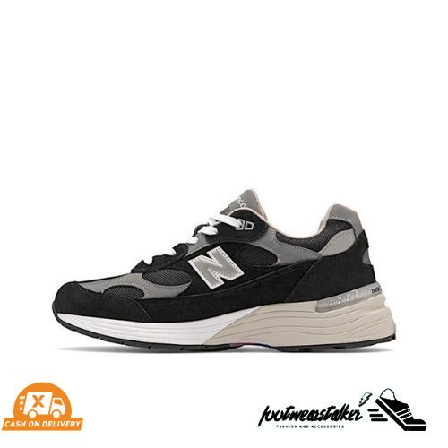 Sepatu nb 992 - New Balance 992 Made in USA 'Black Grey '