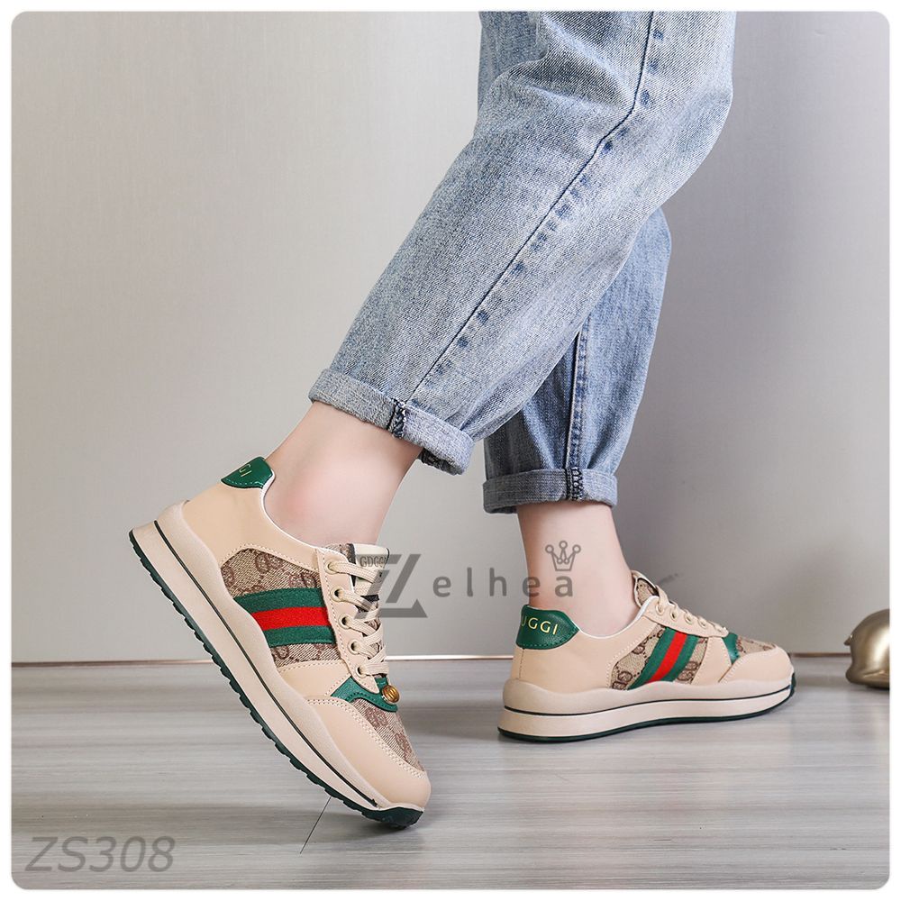 (HZ) Sneakers Shoes Premium Sepatu Wanita ZS308