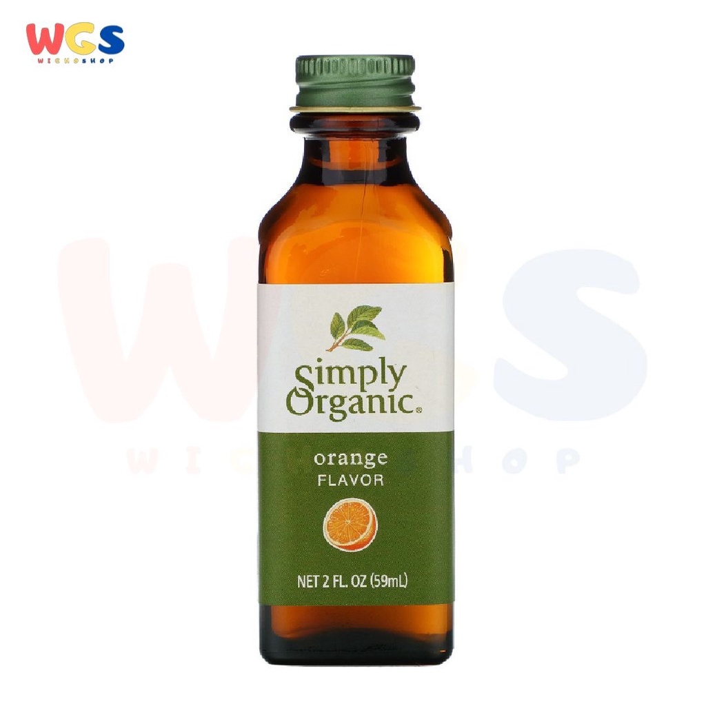 Simply Organic Orange Flavor USDA Organic 2floz 59ml