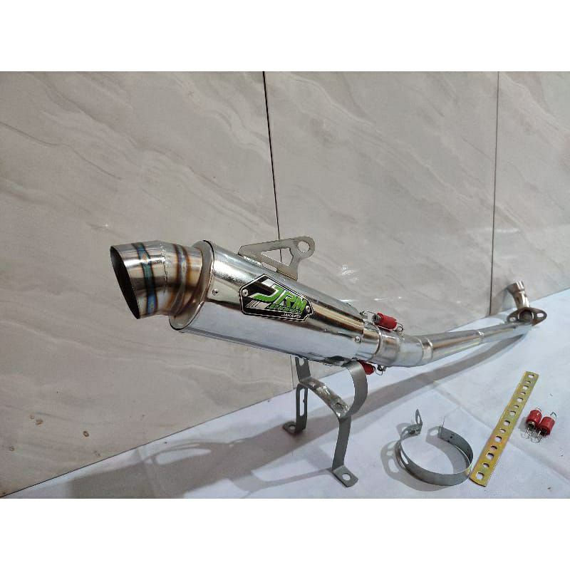 knalpot racing JRM motor bebek Supra x Supra fit Supra fit new Supra 125 Supra 110 Karisma x Karisma