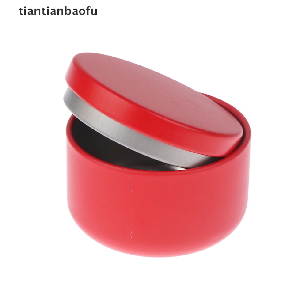 [tiantianbaofu] 5.4cm Mini Metal Tin Canisters Tea Sugar Teh Wadah Kotak Penyimpanan Toples Butik