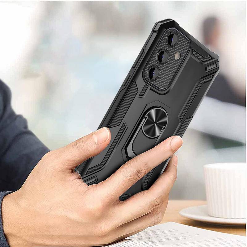 Case Cincin Bahan Metal Untuk Moto G9 Play Plus Power G100 EDGE G30 Power Magnetic Holder protect cover Untuk Moto G71 G60 G60S G50 G52 G20 G10