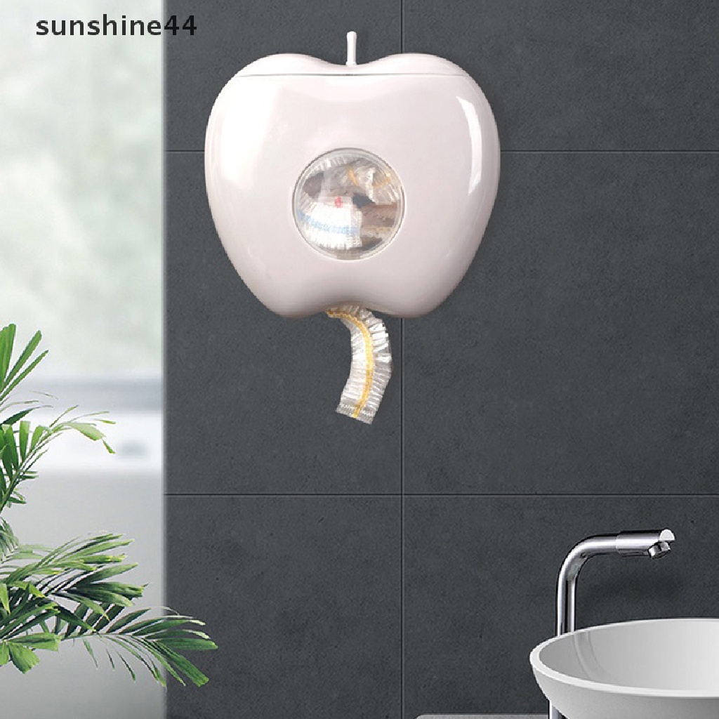 Sunshine Wall Mount Fresh Keeping Bag Storage Box Tempat Penyimpanan Kantong Sampah al ID